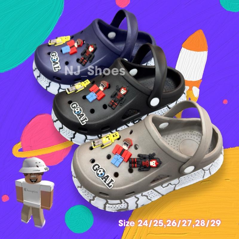 Sandal Anak Roblox Lucu Nyaman Anti Slip Ringan Dan Lembut Dipakai Seharian Sendal Baim Anak Laki-Laki Karakter Game Kekinian