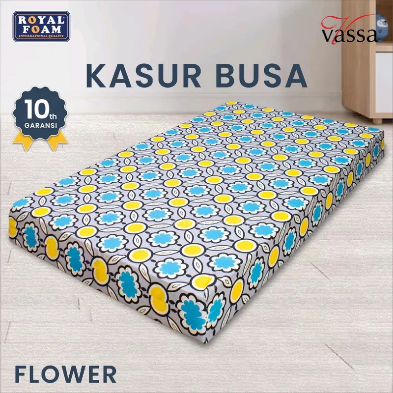 Kasur Busa Royal Foam Tebal 20 Cm Cover Zipper By Vassa Bedding 4