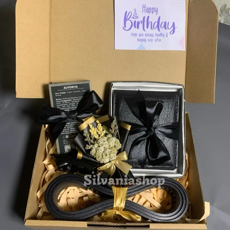 dompet+parfum+sabuk+bunga kering