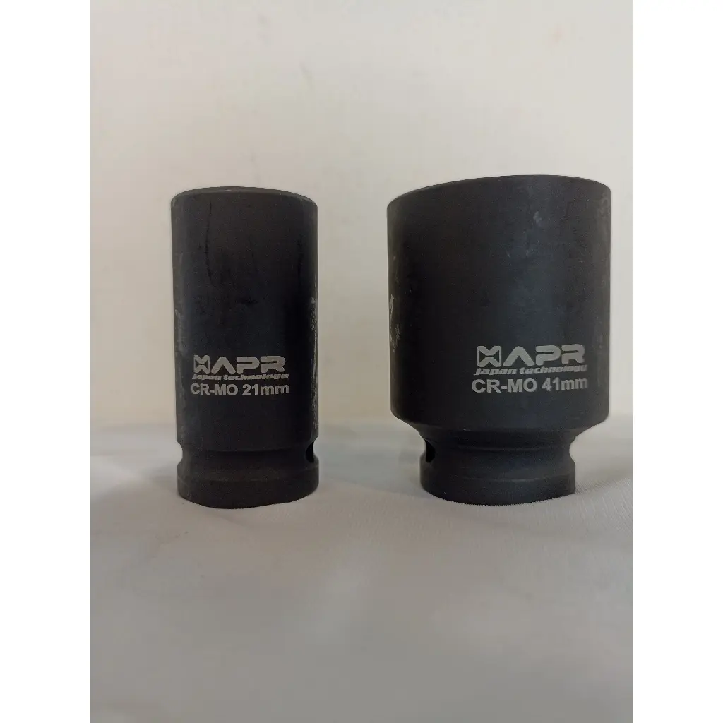 APR mata sock roda truck 41mm dan kotak 21mm ukuran anvil 3/4inch rajanya kunci sock cr mo titanium type S23