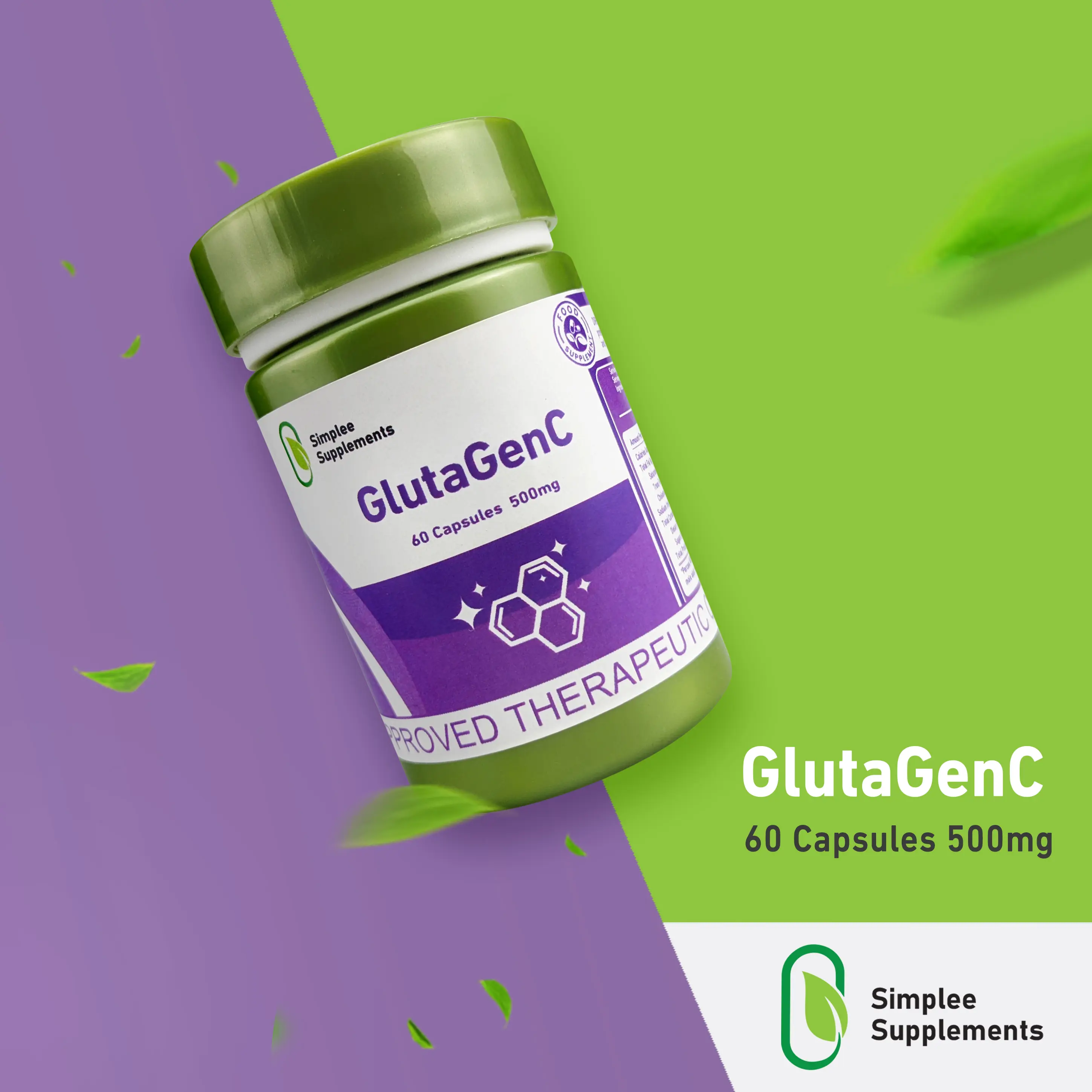 Simplee GlutaGenC Whitening Capsule Supplement