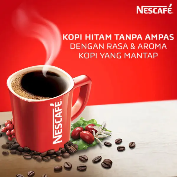Nescafe Classic Sachet 2gr - Kopi robusta murni 100% - Kemasan Eceran 2