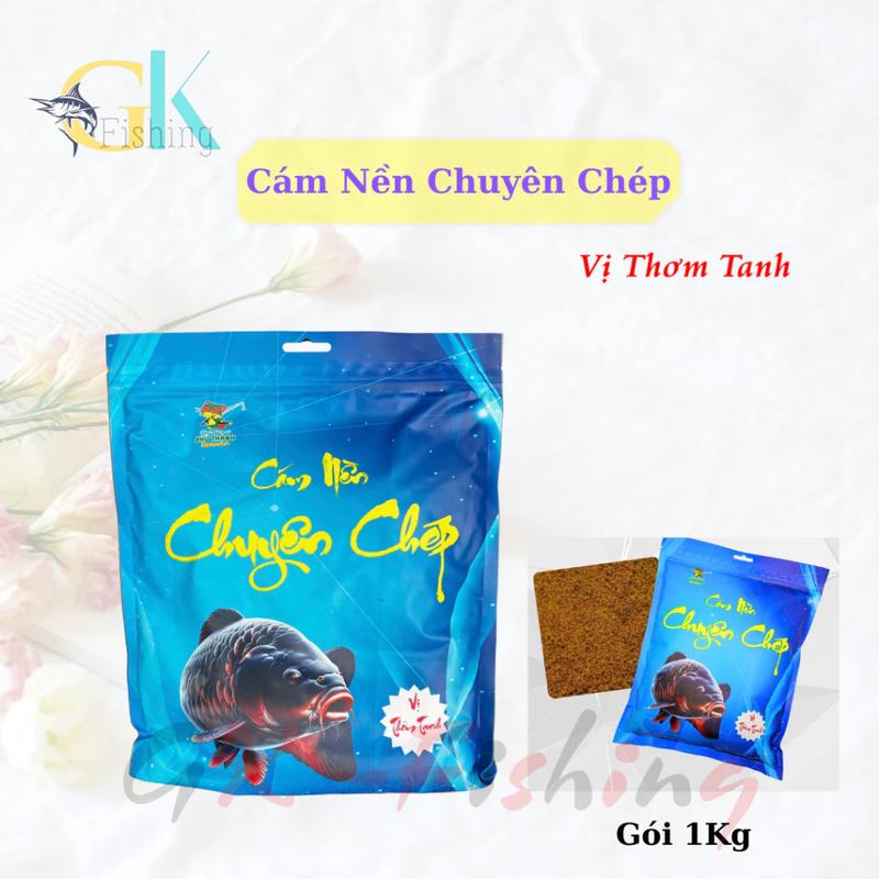 Cám Nền Câu Cá Phú Thành Gói 1kg vị tanh thơm, Chuyên Chép, Rô Phi, Trôi, Trắm 6