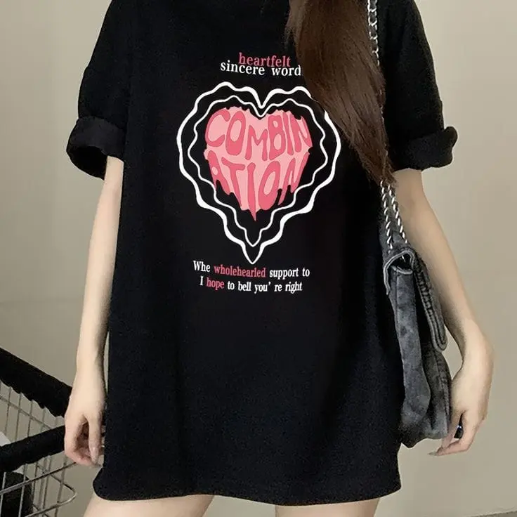 01-ATASAN KAOS UNISEX OVERSIZE WANITA/KAOS DISTRO TSHIRT