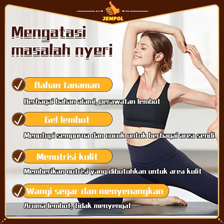JEMPOL Krim Kolagen Sendi Soothing Massage Gel 50g Membantu Meredakan Nyeri Lutut Pinggang Dan Persendian Cream Pereda Nyeri Saraf JEMPOL Krim Kolagen Sendi Soothing Massage Gel 50g Membantu Meredakan Nyeri Lutut Pinggang Dan Persendian Cream Pereda Nyeri Saraf