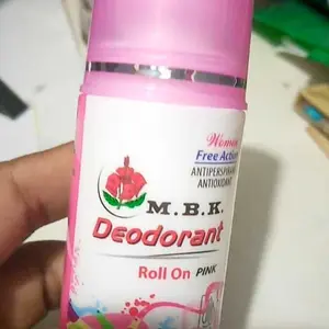 M.B.K Deodorant Roll On 40 ml | Deodorant | Penghilang Bau Badan Wanita | Mbk | M B K | FUFUMISE Ketiak Wangi