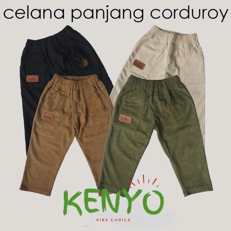 Celana Panjang Coduray Anak Laki - Laki 2-5 Tahun Long Pants ankle Chinos jeans cargo pendek Chino Training
