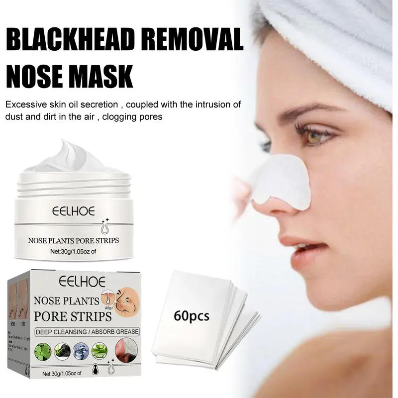 EELHOE Peel-off Nose Mask 30g Membersihkan Pori-Pori Dalam Dari Komedo Dan Perawatan Jerawat Hidung Treatment 1