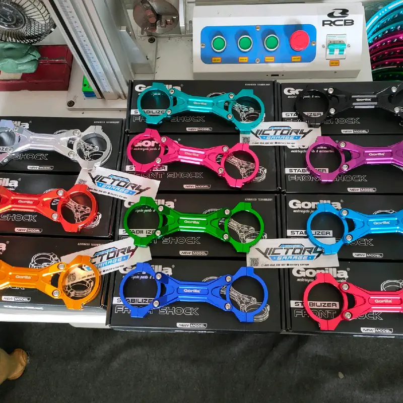 BORGOL SHOCK , STABILIZER SHOCK AS33 NINJA R , SS , RR MERK GORILLA / DAY 1