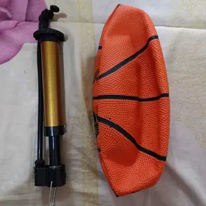 Bola basket anak-anak taman kanak-kanak bayi siswa sekolah dasar pemula pelatihan khusus bola kulit lima bola biru