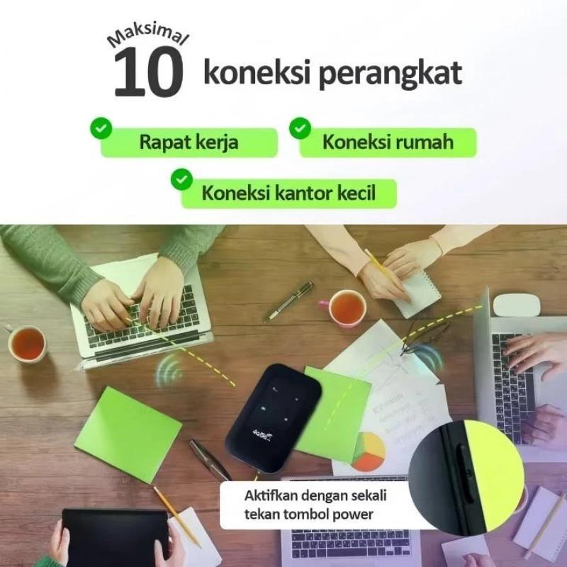 YGDS WiFi Modem H806 Wireless Router 4G LTE Mini Modem 150Mbps Mobile Broadband WiFi Black Charger