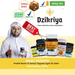 Madu Dzikriya Herbal Pahit Asli syeh Ali Zaber bisa COD Agen Resmi