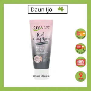 OVALE Real Clay Mask 50g Tube  - Ovale Masker Wajah