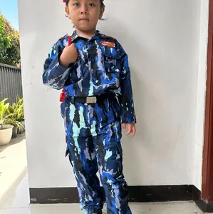 Baju  SeragamTNI - AU Anak Laki - Laki Perempuan Buat Pestivall anak TK / PAUD Usia 2 thn sampai 10 thn