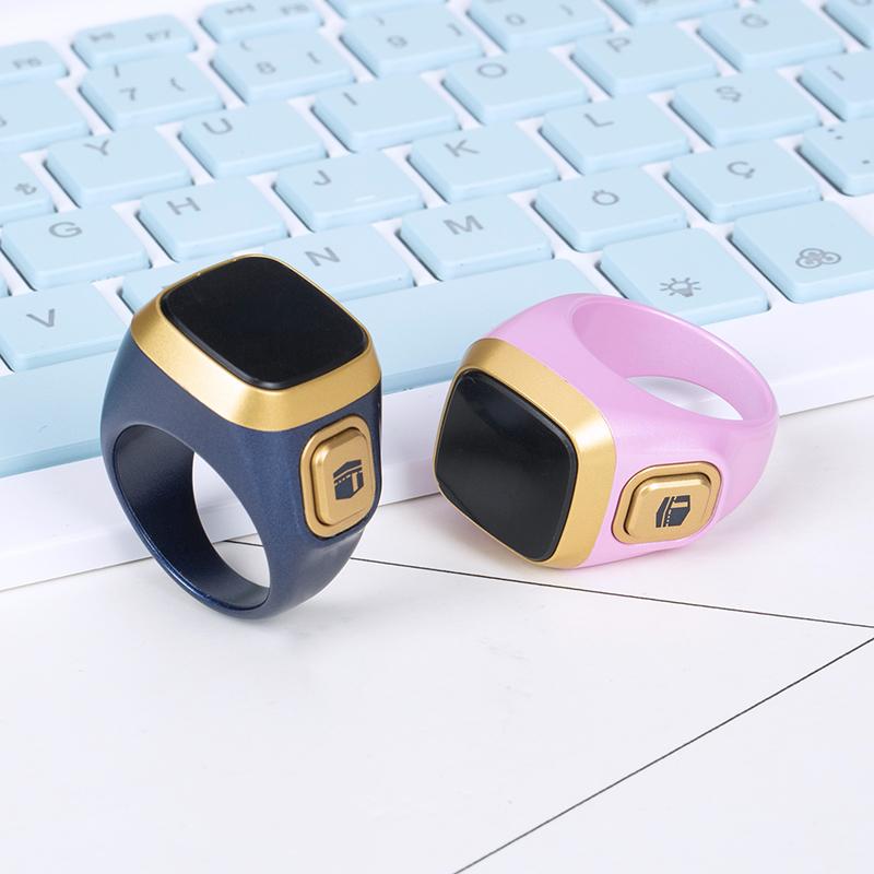 Tasbih Tally Counter Ring for Muslims Tasbeeh Cincin Zikir Tasbih Etnik 3 in 1 Adjustable Penyesuai Ring Karet