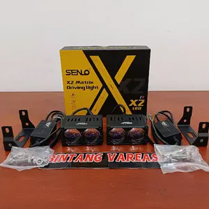 SENLO X2 PLUS MINI LASER 2 MATA PROJECTOR LED 90 WAT