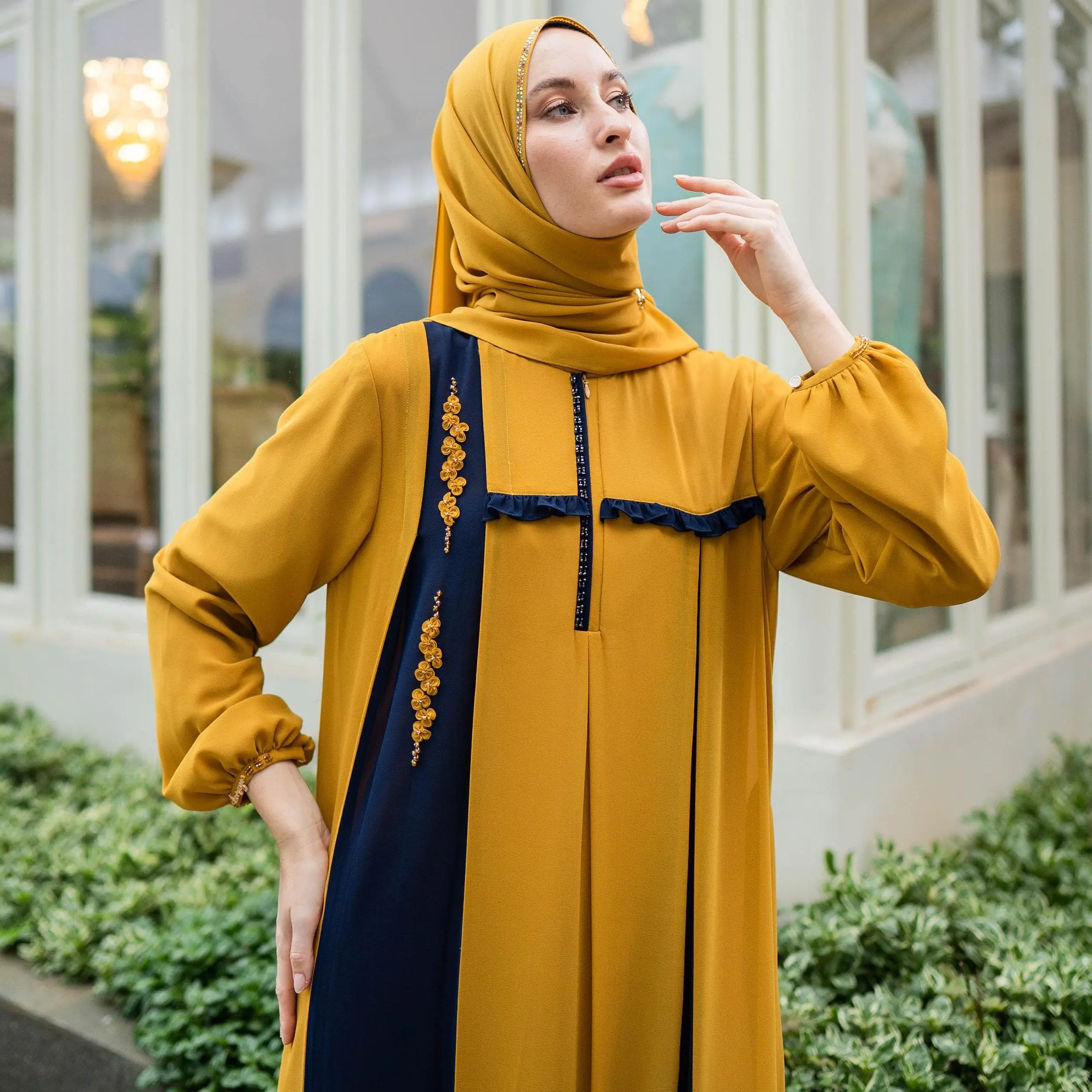 Dress Elegant series Kemayu GK.90 Serena 1 - Luna Hijab Indonesia