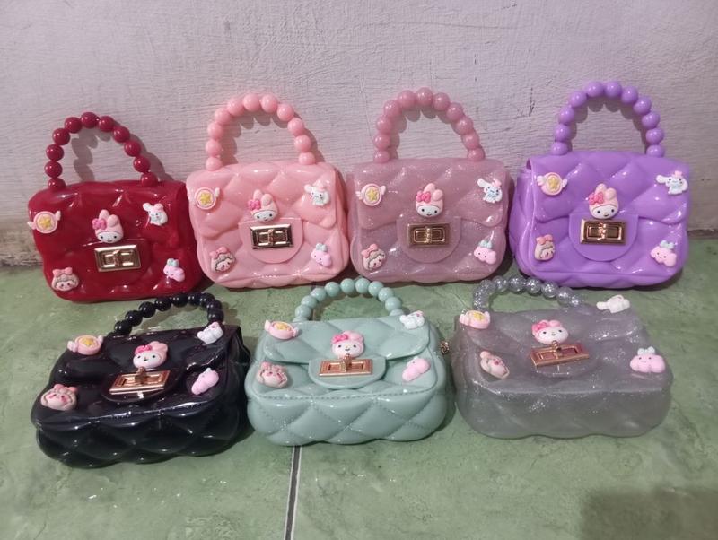 Product Introduction of ( Cek Warna Chat Dulu ) Slingbag Mini Jelly Glossy Karakter Sling Bag Rantai Tas Selempang Jinjing Anak ( Tidak Request Dikirim Random ) 58