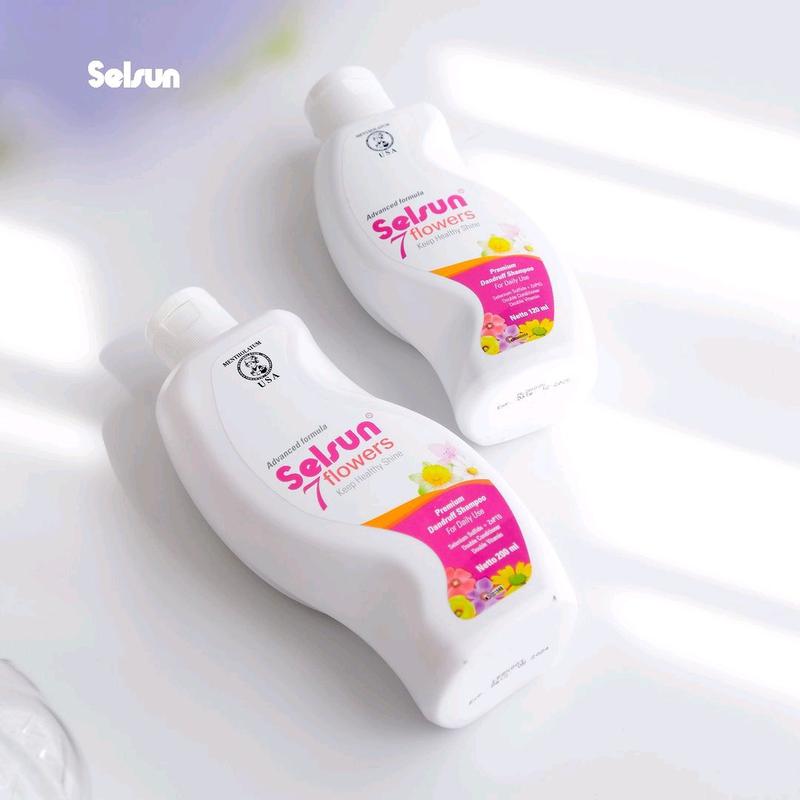 Shampoo Selsun 7 Seven Flower | Shampoo Ketombe 60ml Conditioner Haircare 1