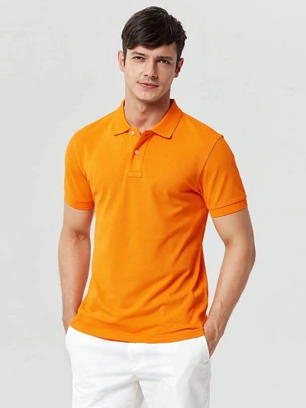 Product Introduction of Kaos Kerah Polos / Kaos Kerah Polos Seragam / Kaos Kerah Polo Shirt Unisex Formal / Kaos Kerah Lengan Pendek Abu Abu Casual 29