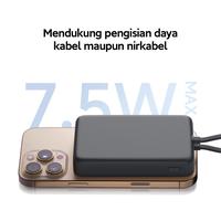 Gambar Xiaomi 33W Magnetic Power Bank 10000mAh (Integrated Cable) | Pengisian daya cepat 33W dengan kompatibilitas luas | Daya magnet kuat 13N | Pengisian daya kabel maupun nirkabel [Official Store] - White dari Xiaomi Indonesia Kab. Tangerang 4 Tokopedia