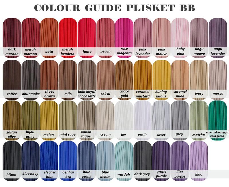 NHM Rok Midi Plisket Lebar Shiny Hyget Premium Dewasa Karet Nyaman Wanita Bawahan Pendek Santai 5
