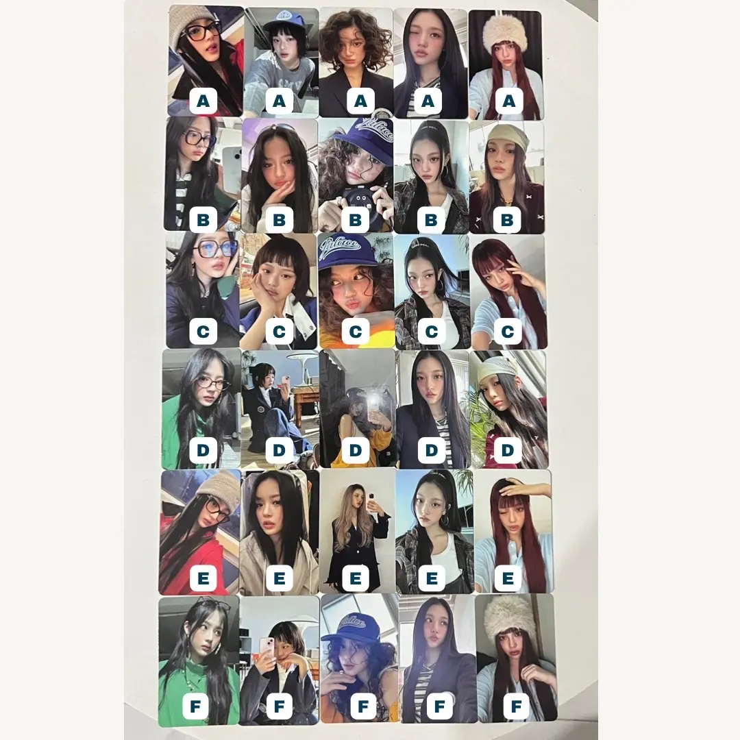 [ READY STOCK ] new jeans photocard pc - how sweet weverse album a b c ( minji hanni danielle haerin haein )