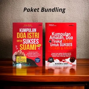 Paket Bundling Isi 2 Buku - Kumpulan Amalan, Doa & Tirakat Istri Untuk Sukses Suami & Anak - Kumpulan Doa Istri Untuk Sukses Suami Best Seller