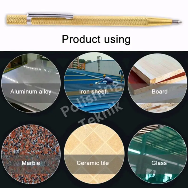 Pen Pemotong Ukir Segala Jenis Keramik Ubin Nat Kaca Stainless Metal 4