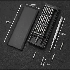 Obeng set 24in1 obeng magnet multifungsi isi 24 obeng servis hp obeng jam set isi 24 screwdriver set 24 pcs / Obeng Set 24 in 1 Screwdriver Kit Hardware Tools