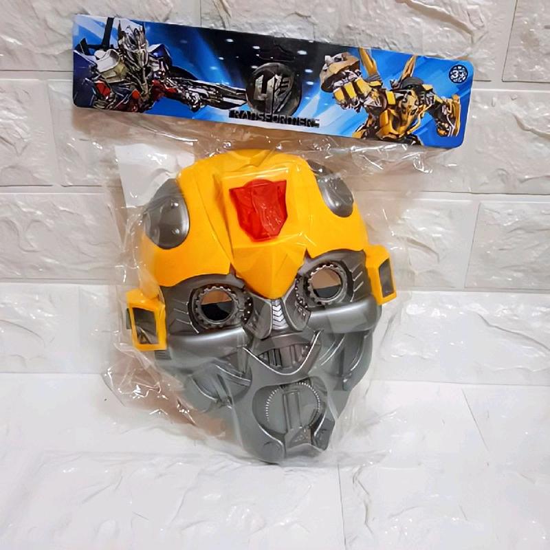 Mainan Topeng LED Transformers Bumblebee Nyala Lampu - Mainan Topeng ...