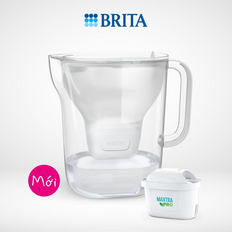 Bình lọc nước BRITA Style Essential XL 3.6L (có sẵn 1 lõi lọc Maxtra Pro 150L)