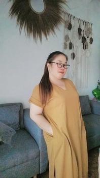 Product Review of Simplyrooms Daisy Homedress Dress Casual Kantong Kaos Panjang Samping Tangan from 🤍**🤍 0