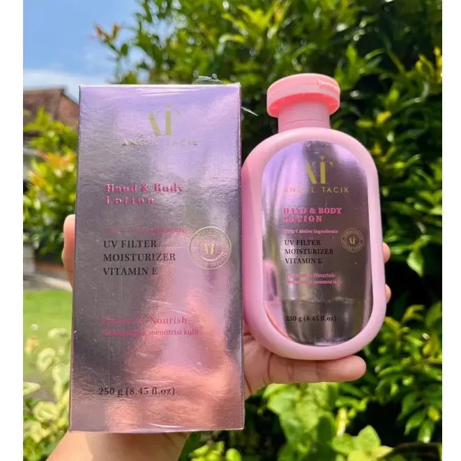 Angel Tacik Body Lotion 250gr KEMASAN BARU - Pencerah Tubuh (Isi 3pcs) 3