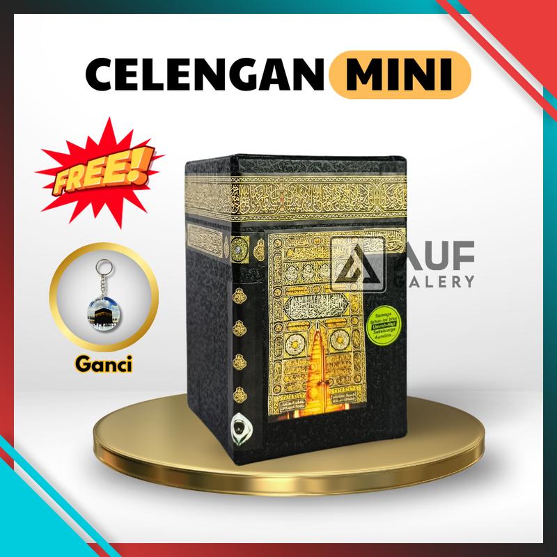 CELENGAN KABAH KECIL Mini Unik Miniatur Kakbah Mekah Murah Kado Ultah Souvenir Haji Umroh Penyimpan Uang Trendy Kekinian Murah 0