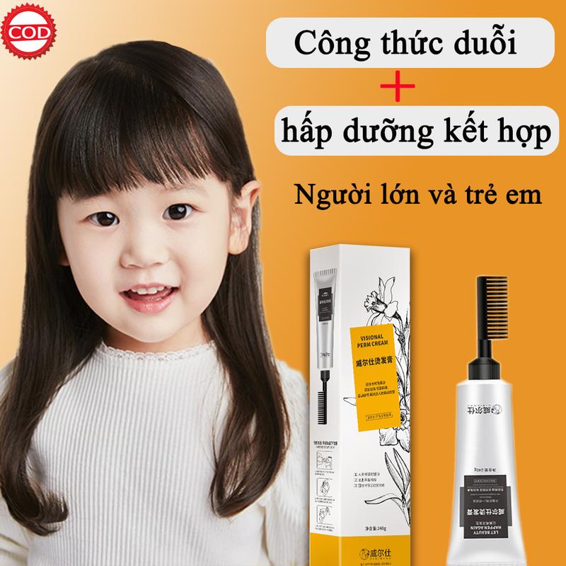 Kem duỗi tóc tại nhà chứa Protein không làm tổn thương tóc,phục hồi không làm…