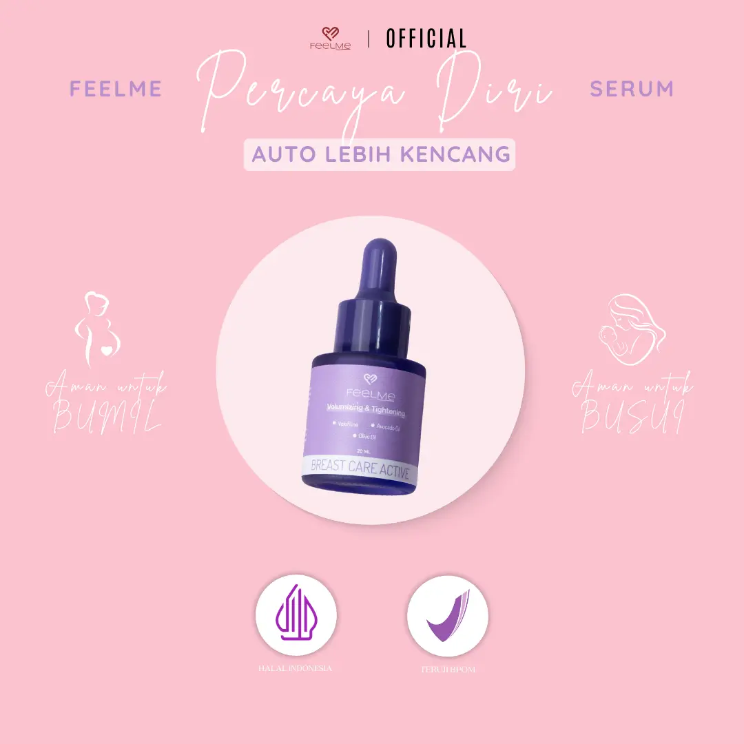 [New] FEELME - Breast Care Treatment Serum 20ml - Perawatan dan Pengencang PD Wanita