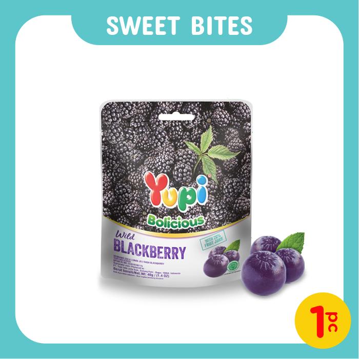 Gambar Yupi Bolicious Blackberry 40 Gr dari Yupi Gummy Candies Kota Administrasi Jakarta Selatan Tokopedia