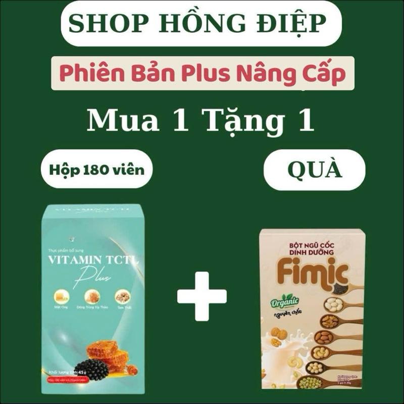  {MUA 1 TẶNG 1} VITAMIN TCTL PLUS - PHIÊN BẢN NÂNG CẤP - THỰC PHẨM BỔ SUNG SỨC KHOẺ - HỒNG ĐIỆP SHOP 