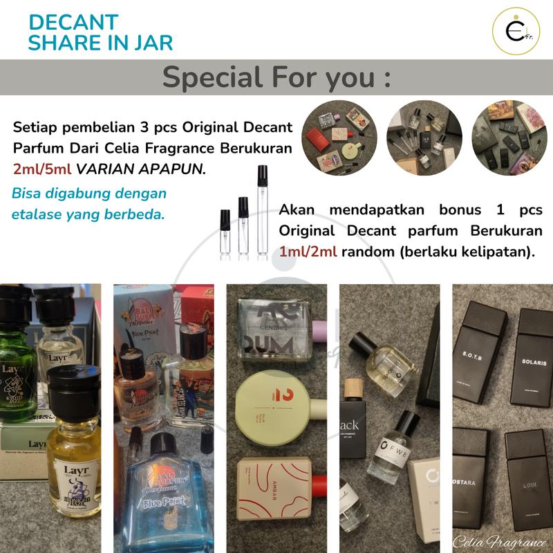 SAFF & CO Decant (Share in Jar) – Travel Size SAFF & CO LOUI OSTARA S.O.T.B SAFF SOLARIS Decant SAFF & CO LOUI OSTARA S.O.T.B SAFF SOLARIS 1