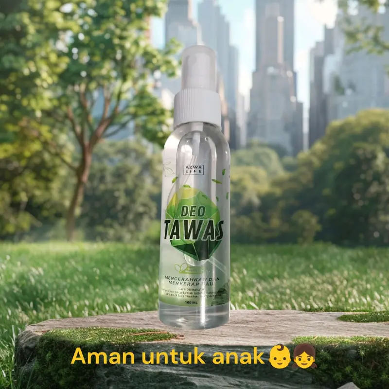 Deodorant Spray Alami 100 ml - Perlindungan Anti Bau Memutihkan Ketiak Tubuh 3