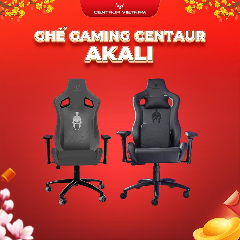  Ghế Gaming Centaur Akali - Khung Thép Chắc Chắn Da PU Cao Cấp Cơ Ngả 180 Độ | Centaur Việt Nam 