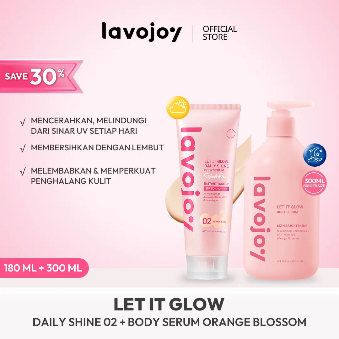 Body Serum OB 300ml + LIG Daily Shine 02 180ml 