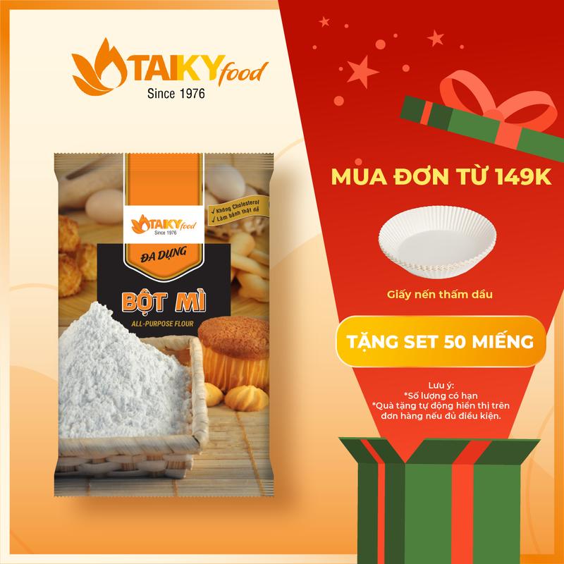  Bột mì đa dụng Tài Ký 500g – Nguyên liệu làm bánh 