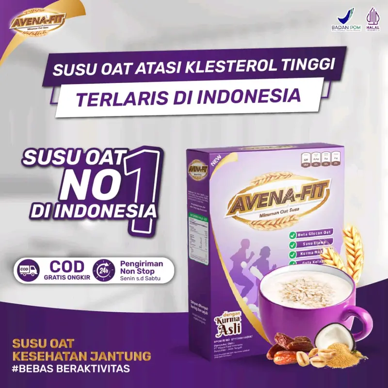 Avenavit Minuman Tinggi Protein 100% Original 5