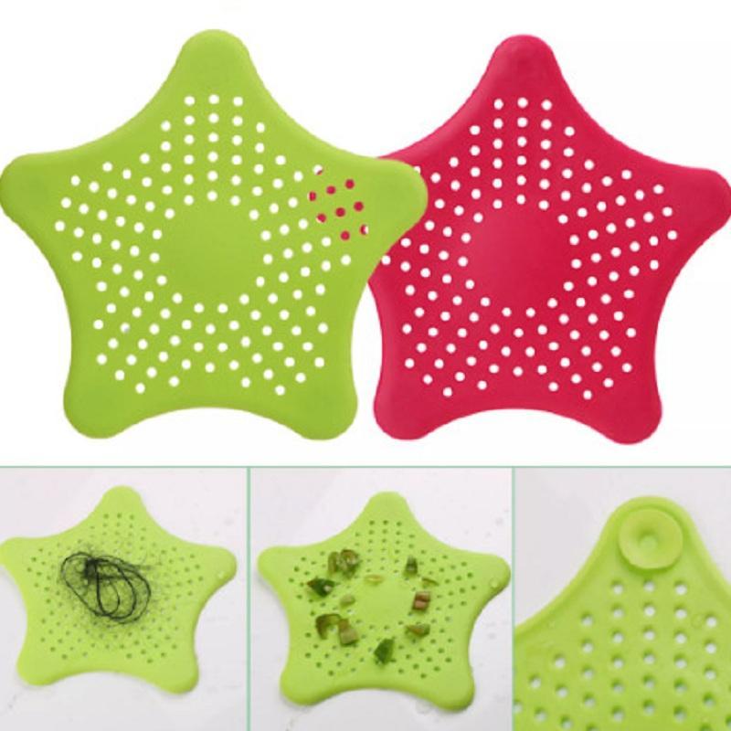 Tấm Nhựa Dẻo Lọc Rác Chậu Rửa Bát, Phễu Thoát Sàn - Chặn tóc hoặc rác chống tắc nghẽn đường ống nước