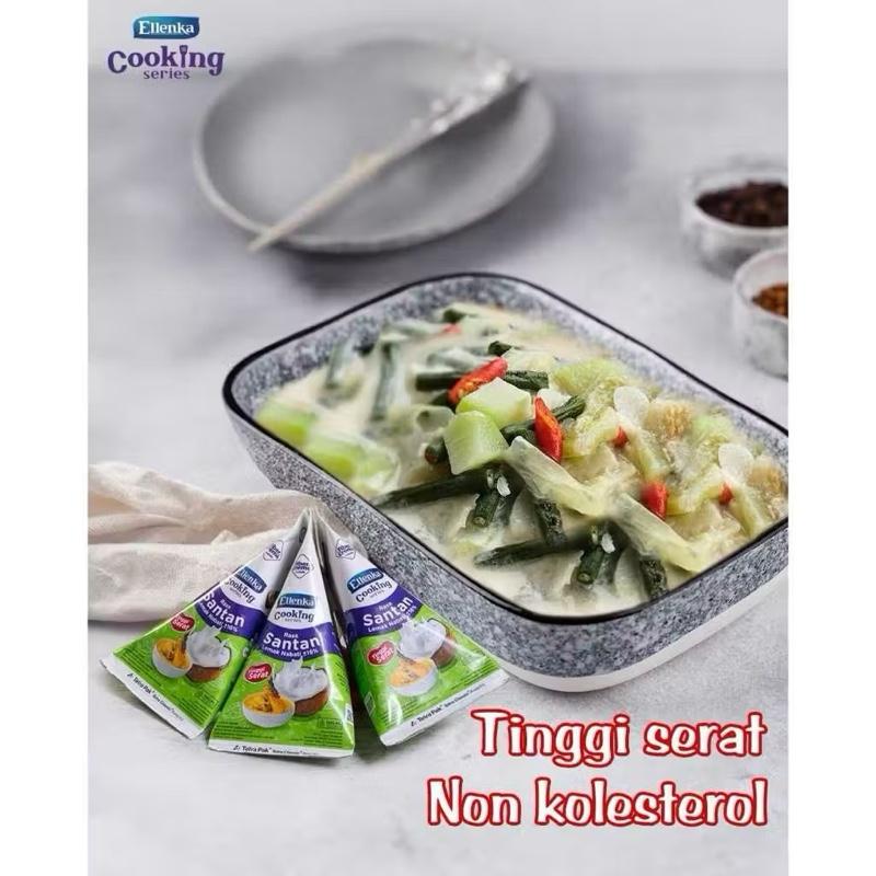 [ELLENKA] Fiber Creme Rasa Santan Non Kolesterol /Krim Nabati Rasa Santan 65ml 2