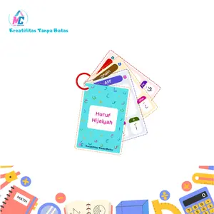 Flashcard Edukasi Anak Huruf Hijaiyah Free Ring