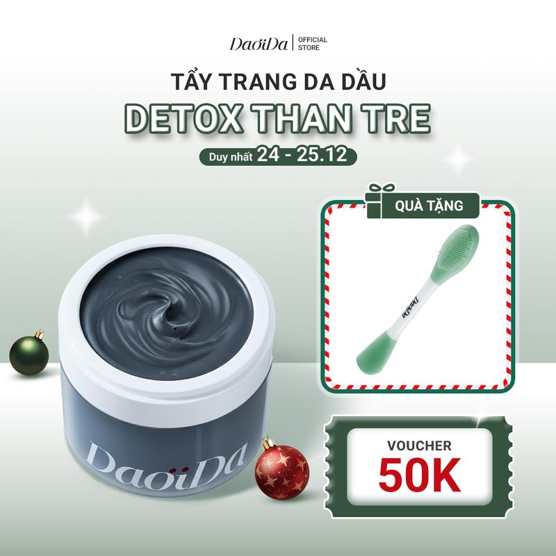 MUA 1 ĐƯỢC 2 Kem Tẩy Trang Thảo Mộc Và Đất Sét DaoiDa - Tẩy Trang Sạch Sâu Cải Thiện Mụn Đầu Đen & Lỗ Chân Lông 75G