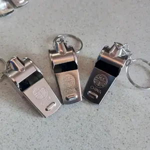 5 biji Peluit  peluit wasit stainless steel / Pramuka / survival harga per 5 biji
